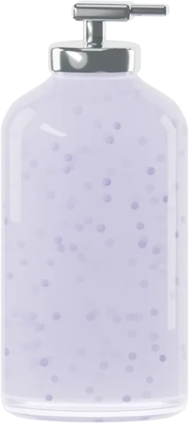 Pearls for shampoo. Color: Lavender