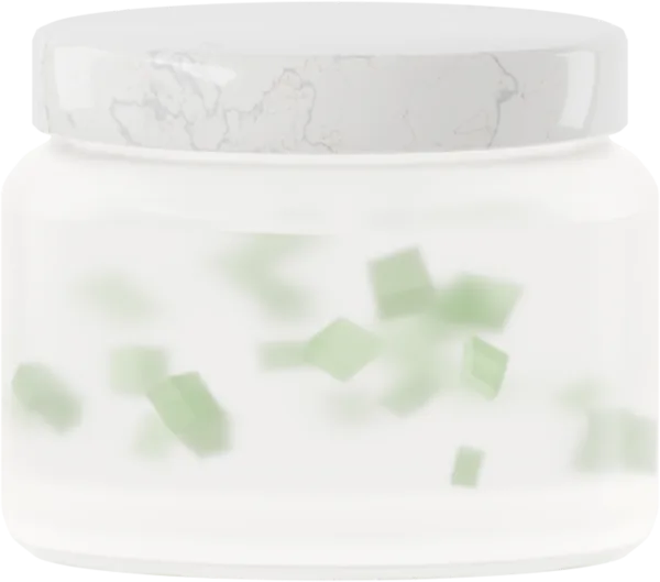 Cubes for cream. Color: Matcha Green