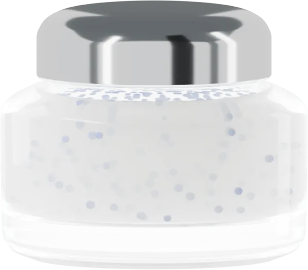 Tiny beadlets for cream. Color: Ocean Blue