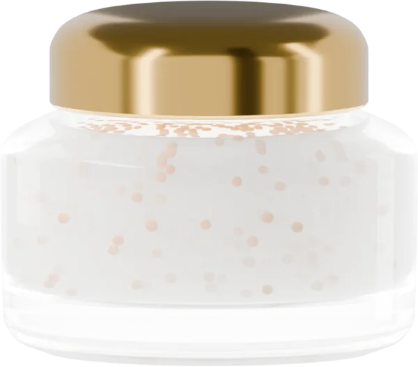 Tiny beadlets for cream. Color: Tangerine