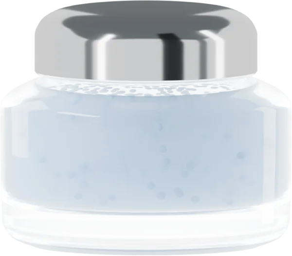 Tiny beadlets for cream. Color: Sky Blue