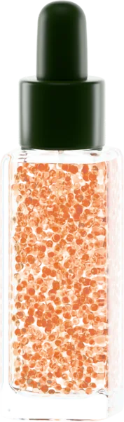 Clear droplets for serum. Color: Tangerine