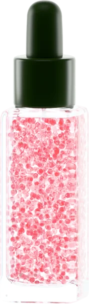 Clear droplets for serum. Color: Dusty Rose