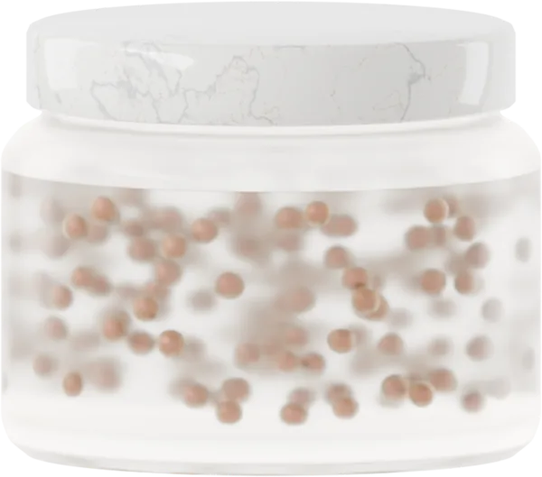 Lustrous pearls for serum. Color: Cocoa Brown