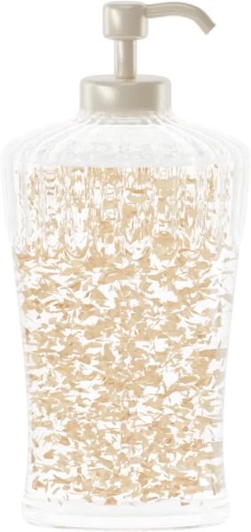 Flakes for shower gel. Color: Gold