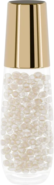 Lustrous bubbles for serum. Color: Gold