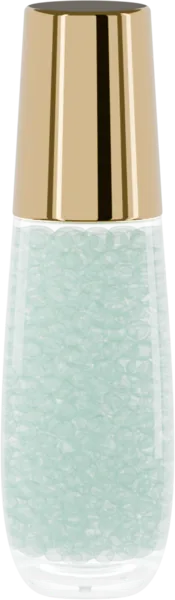 Clear bubbles for serum. Color: Mint